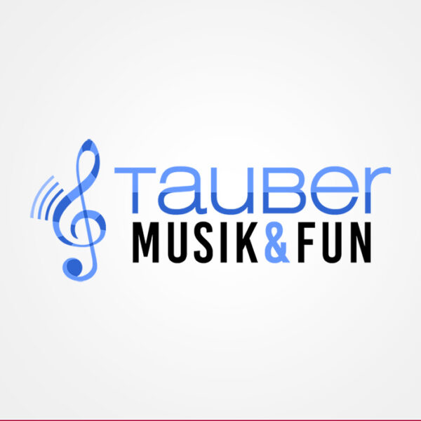 Tauber Music & Fun. Diseño de logotipo de Logocrea®.