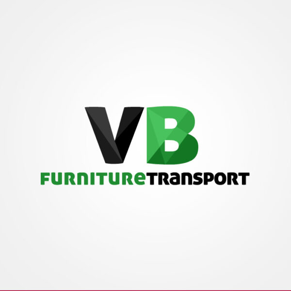 VB Furniture Transport. Diseño de logotipo de Logocrea®.