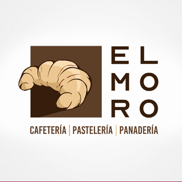El Moro Cafetería. Diseño de logotipo de Logocrea®.
