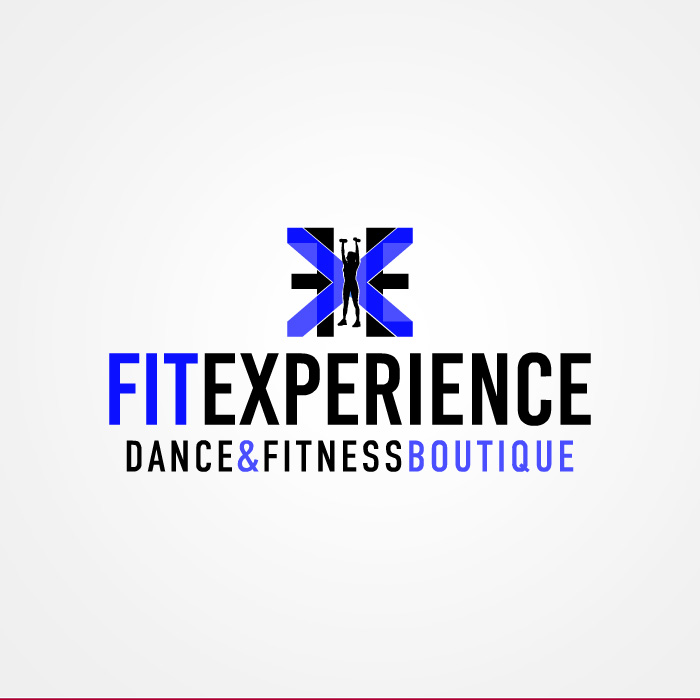 Fit Experience. Diseño de logotipo de Logocrea®.