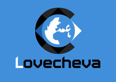 Lovecheva. Diseño de logotipo de Logocrea®.