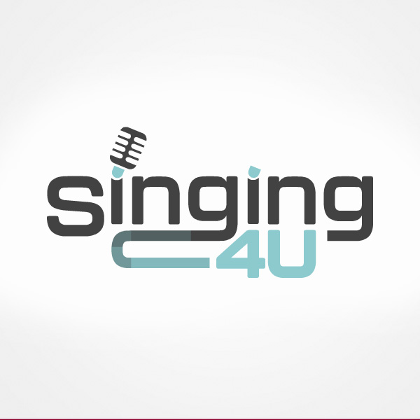Singing 4U. Diseño de logo de Logocrea®