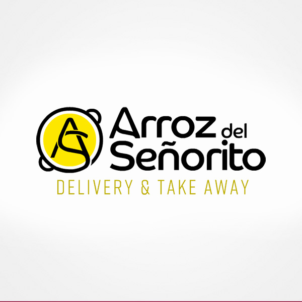 Arroz del Señorito. Diseño de logo de Logocrea®