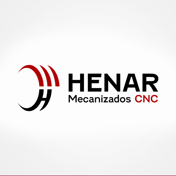 Henar Mecanizados. Diseño de logo de Logocrea®