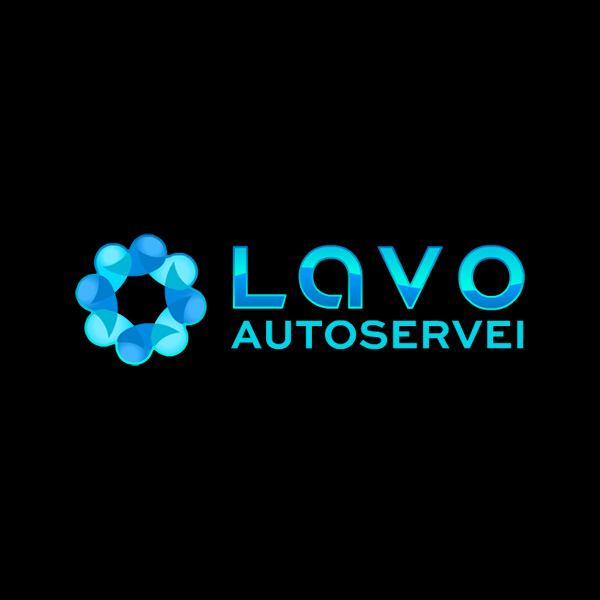 Lavo Autoservei. Diseño de logo de Logocrea®