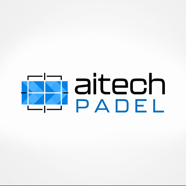 Aitech Padel. Diseño de logo de Logocrea®