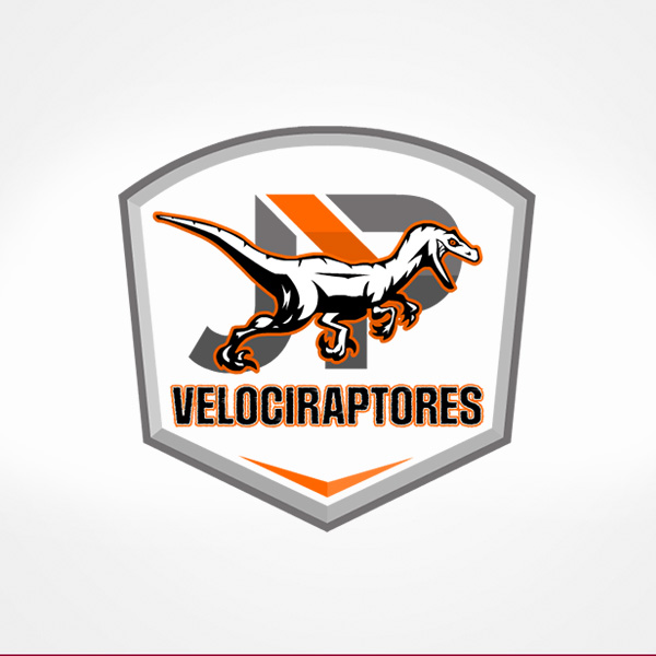 Velociraptores. Diseño de logo de Logocrea®