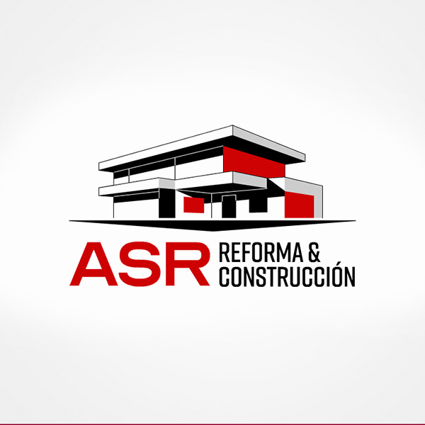 ASR Reforma y Construcción. Diseño de logo de Logocrea®