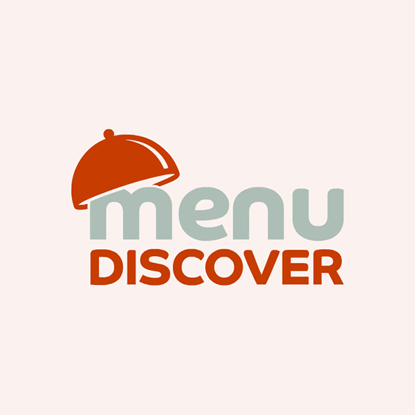 Menu Discover. Diseño de logo de Logocrea®