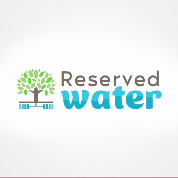 Reserved Water. Diseño de logo de Logocrea®