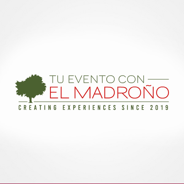 Tu Evento Con El Madroño. Diseño de logo de Logocrea®