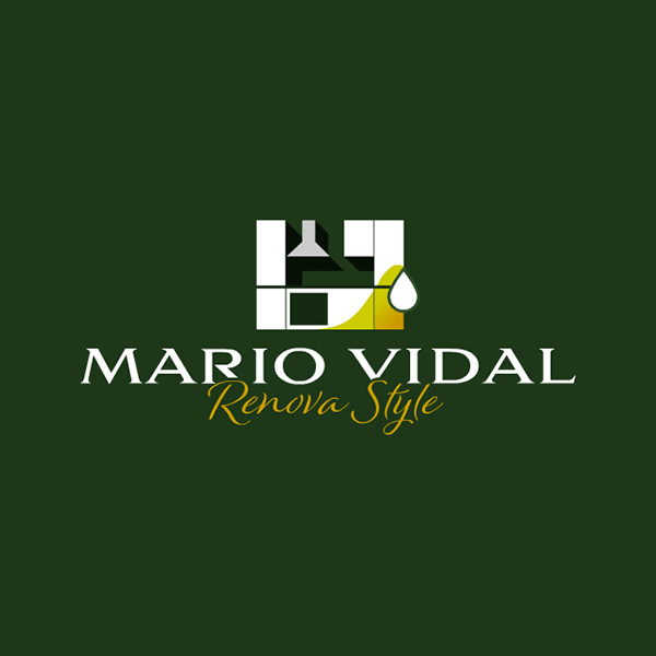 Mario Vidal. Diseño de logo de Logocrea®