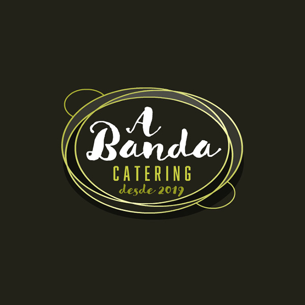 A Banda Catering. Diseño de logo de Logocrea®