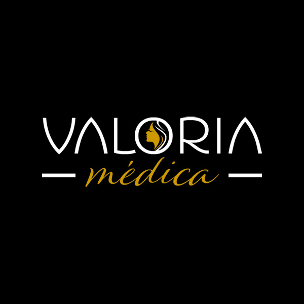 Valoria Médica. Diseño de logo de Logocrea®