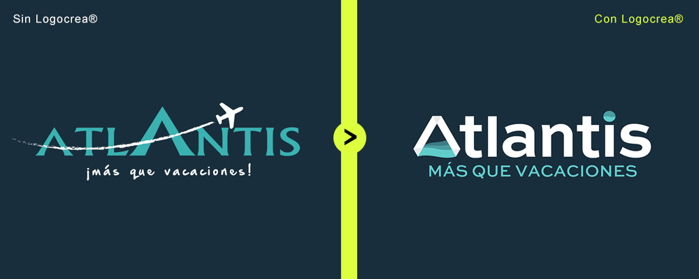 Logos Antes y Después de Logocrea® Logos Antes y Después de Logocrea®