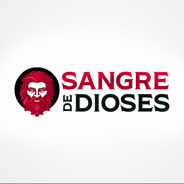 Sangre de Dioses. Diseño de logo de Logocrea®