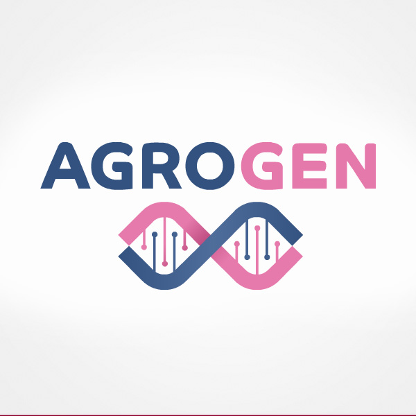 Logotipo de Agrogen, diseño de logotipo para biotecnología