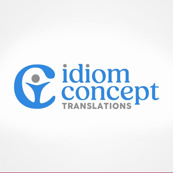 Logotipo de Idiom Concept Translations, diseño de logotipo para traductores