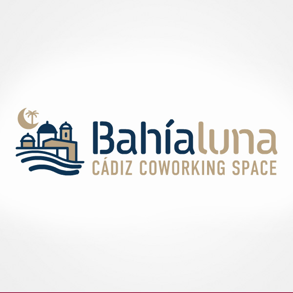 Bahía Luna. Diseño de logo de Logocrea®
