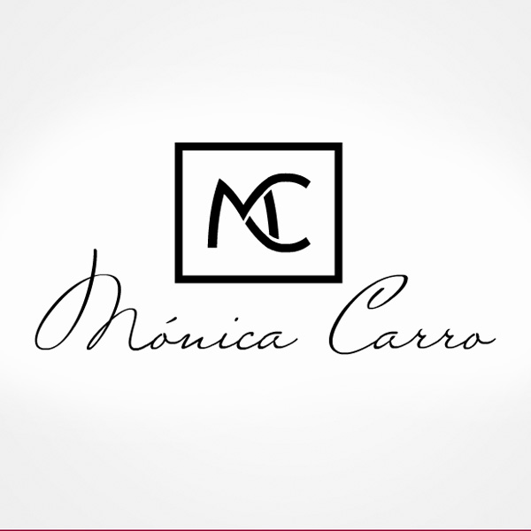 Mónica Carro. Diseño de logo de Logocrea®