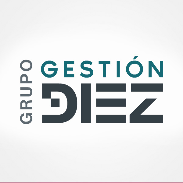 Grupo Gestión Diez. Diseño de logo de Logocrea®