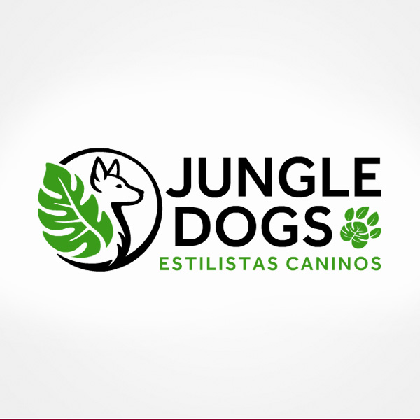 Jungle Dogs. Diseño de logo de Logocrea®