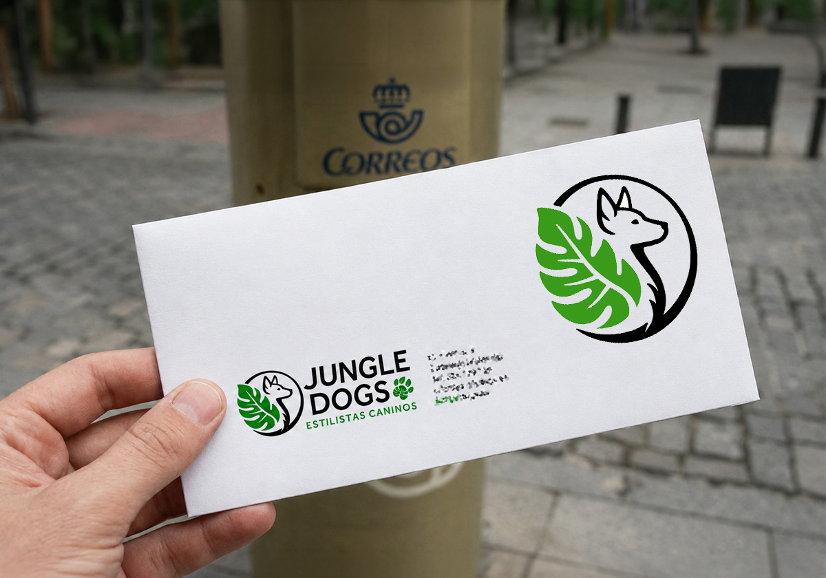 Diseño de logo y proceso de trabajo de Logocrea® Logoxpert jungle sobre
